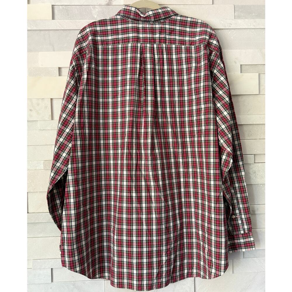 POLO RALPH LAUREN Lot/2 Men's 100% Cotton Plaid Classic Fit Dress Shirts 2XB/26 - Picture 4 of 7